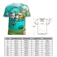 thumbnail image 2 of The Octonauts Womens T-Shirt Round Neck Short Sleeve Tee Shirts Summer Breathable Tops Blouse 2XL, 2 of 8