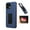 Blue, variant on Phone Case for T-Mobile REVVL 8 Pro 5G, Blue Dual Layer Shockproof 360-Degree Rotating Belt Clip Case Cover with Kickstand
