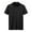 Black, variant on WREESH Men's Quick-Dry Henley Shirts Sports Short Sleeve Shirt with Turndown Collar and Solid Color for Active Wear Black