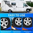 thumbnail image 4 of BEBOBLY Camper Leveler, 2 Pack RV Leveling Blocks, Camper Wheel Chocks Up to 35,000 lbs, Heavy Duty Curved Levelers, RV Camper Leveler Kit, 4 of 7