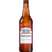 Budweiser Beer, 22 fl. oz. Bottle, 5.0% ABV