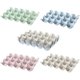 thumbnail image 1 of 4 Pieces Egg Box, Egg Storage Box, Plastic Egg Box, Stackable Egg Storage Box, 1 of 4