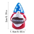 thumbnail image 7 of 10-Pack Independence Day Gnome Figurines, 250th Anniversary Patriotic Miniature Dwarf Ornaments for Desktop Display and Holiday Decor,July 4th Decorations, 7 of 7