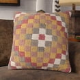 thumbnail image 3 of Fennco Styles Kilim Collection Southwestern Embroidered Wool Blend Decorative Throw Pillow, 3 of 9