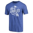 thumbnail image 2 of Men's Royal Los Angeles Dodgers Hometown Collection LA Palms Tri-Blend T-Shirt, 2 of 3