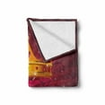 thumbnail image 2 of Diamond Soft Flannel Fleece Blanket, Crystal Love Heart Diamond Wearing Crown Princess Queen on Radial Background, Cozy Plush for Indoor and Outdoor Use, 60" x 80", Pink and Yellow, by Ambesonne, 2 of 6