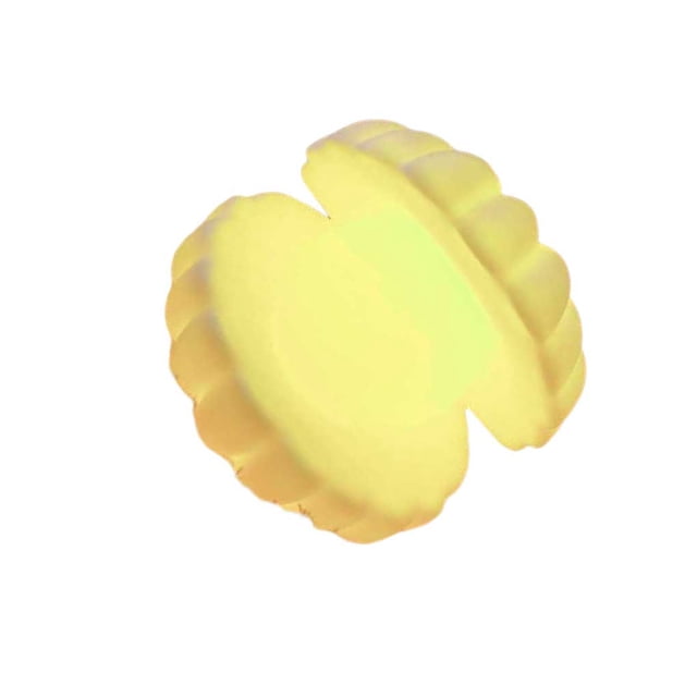 Matsuzay Lámpara de noche pequeña con forma de concha de perla, lámparas decorativas, luces LED de larga duración con palanca de bloqueo de Iluminación y accesorios Amarillo Matsuzay HA026649-03