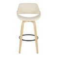 thumbnail image 6 of LumiSource Fabrico 30" Fixed-Height Barstool - Set of 2, 6 of 10