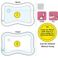 thumbnail image 3 of Baby Tummy Time Premium Inflatable Water Mat Newborn, Infants and Toddlers, Early Development Activity Centers Stimulation Growth, Sensory Toy Boys Girls BPA Free…, 3 of 4