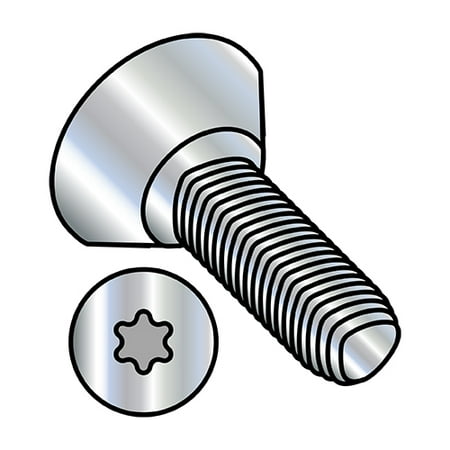 

2-56X1/4 6 Lobe Flat U/C Thread Rolling Screws Thread Rolling Screw Full Thread Zinc Wax (Pack Qty 10 000) BC-0204RTU
