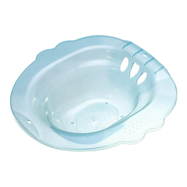 Sitz Bath for Toilet Seat Sitz Bath Tub with Hanging Hole Wide Seat