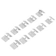 thumbnail image 4 of Door Hinges, Replaceable Practical Safe Reliable Hinges  For Suitcases For DIY Wooden Box For Wardrobes Silver White, 4 of 8