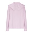 thumbnail image 4 of SHTXOZHI Veste Athlétique Légère pour Femmes Protection Solaire Fermeture Éclair Complète Manches Longues Chandails à Capuchon Randonnée Extérieur, 4 of 7