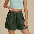 thumbnail image 6 of Tumotour Athletic Shorts For Women Summer Shorts Elastic High Waisted Shorts Wide Leg Pants Active Workout Shorts Biker Shorts Gym Shorts, 6 of 9