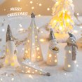 thumbnail image 2 of Christmas Modern Glowing Ceramic Christmas Tree Light Decoration For Home Christmas House Santa Deer Elk Figurine New Year, 2 of 5