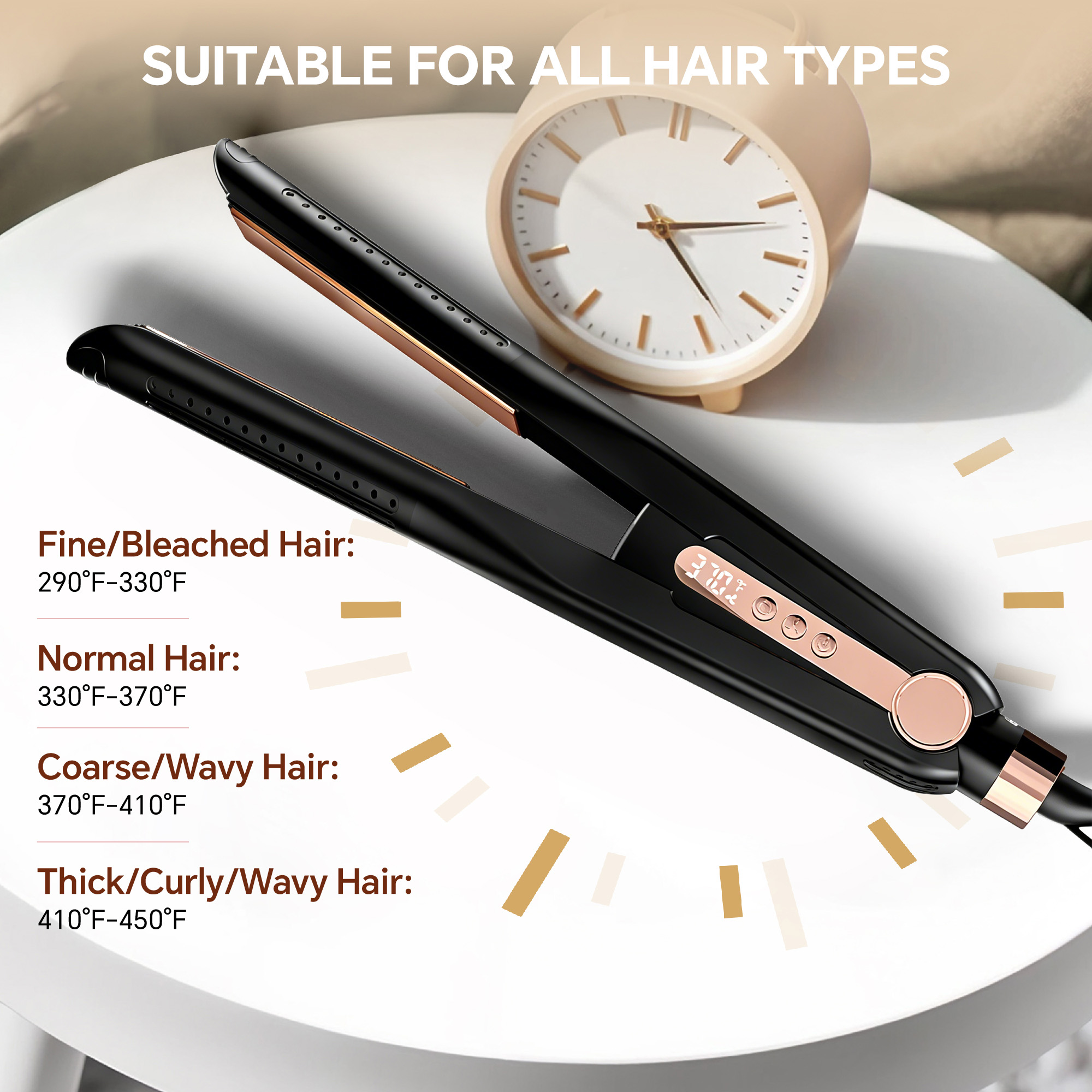 SKIMI Airflow Styling Curling Iron, 1 Inch Titanium photo 4