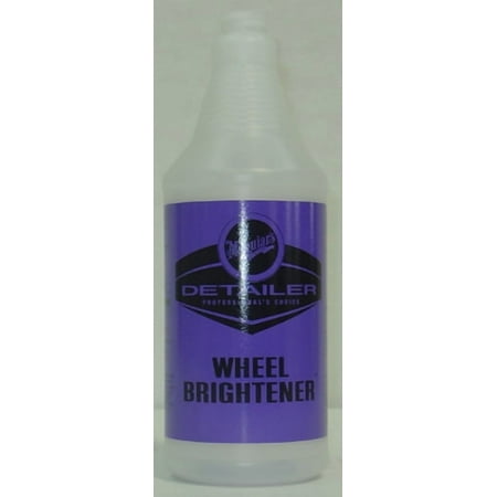Meguiar's D20140PK12 D20140 Pre-Labeled Bottle, 32 oz, Use With: Detailer Wheel Brightener