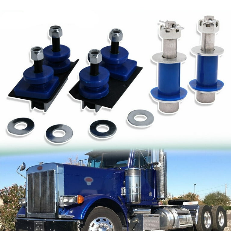 ELITEWILL Engine Hood Hinge Pivot Bushing & Mounting Bolt Set Kits