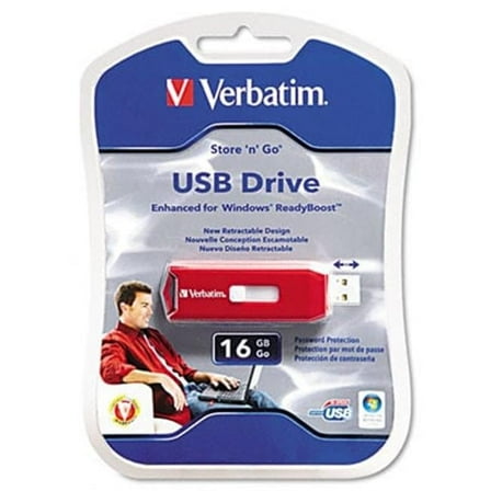 Verbatim  Store  n  Go USB Flash Drive  16GB