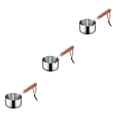 thumbnail image 2 of VONKY Stainless Steel Small Saucepan Heating Milk Camping 250ml 3Set, 2 of 6