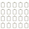 thumbnail image 1 of Uxcell 25Pcs Colgantes de Bisel Abierto de Aleación, Colgante de Marco Hueco Rectangular, Colgante de Marco Abierto Geométrico, Bronce, 1 of 6