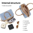 thumbnail image 3 of LA FESTIN Bolsos para Mujer: Bolso Tote con Asa Superior y Cremallera para Viaje, 3 of 5