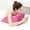 Pink, variant on BINBANK Bed Wedge Pillow, Memory Foam Reading Pillow for Back Support, Pink