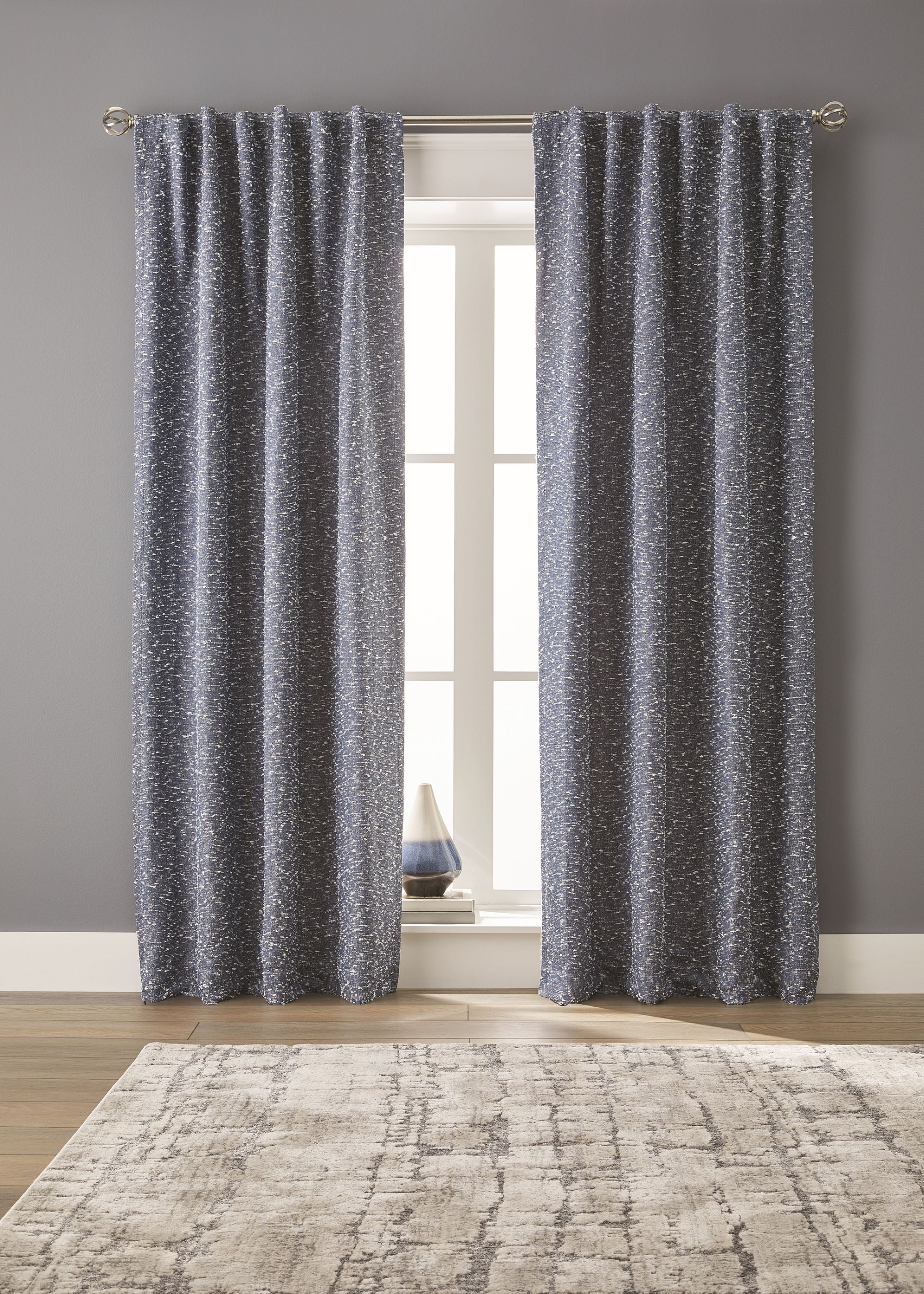 Apple Cider 84-Inch Veratex Contemporary Luxury 100% Cotton Velvet Made in the USA Any Room Rod Pocket Fastener Window Panel