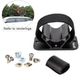 thumbnail image 4 of pitrice Bike Block Fork Mount Holder Aluminum Alloy Thru Axle Quick Release Fork Car Roof Rack Carrier Rear Wheel Rack, 4 of 9