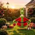 thumbnail image 5 of Sruoe Christmas Porch Goose Outfits, Porch Goose Clothes, 23 Inch Cement Goose Clothes Dress, Duck Clothes for Spring Easter Holiday Outdoor Garden Yard Lawn Patio Statue Decor, 5 of 9