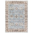 thumbnail image 6 of Uermei 8'x10' Washable Area Rug: Non-Slip Soft Stain Resistant Foldable Indoor Carpet for Living Room Bedroom Dining Room Office - Brown Blue, 6 of 10