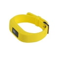 thumbnail image 5 of Baohd Bracelet de Montre Réglable en Silicone Boucle pour Garmin Vivofit3 Jaune, 5 of 5