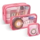 thumbnail image 1 of Bolsa de Tocr, 3PCS Bolsa Transparente Viaje Transpirable y Ligero, Bolsa de Maquillaje Portátiles de Gran Capacidad, Bolsa de Tocr de Viaje Multifuncionales con Cremallera Mujeres y Hombres, 1 of 4