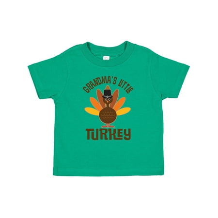 

Inktastic Thanksgiving Grandma Little Turkey Gift Toddler Boy or Toddler Girl T-Shirt