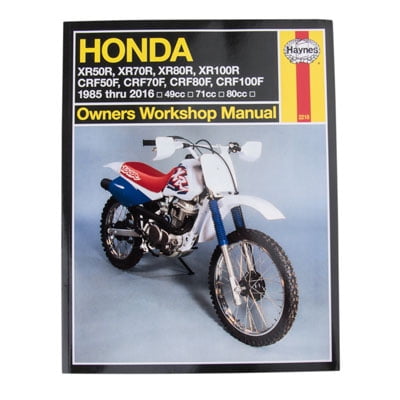 Haynes Repair Manual for Honda CRF50F 2004-2009