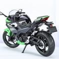 thumbnail image 3 of 1:12 Kawasaki Ninja 400 Alliage Modèle de Moto Sport Moulé sous Pression Course de Rue Simulation Jouet Lumineux pour Enfants Garçon Rapide et Dangereux, 3 of 5
