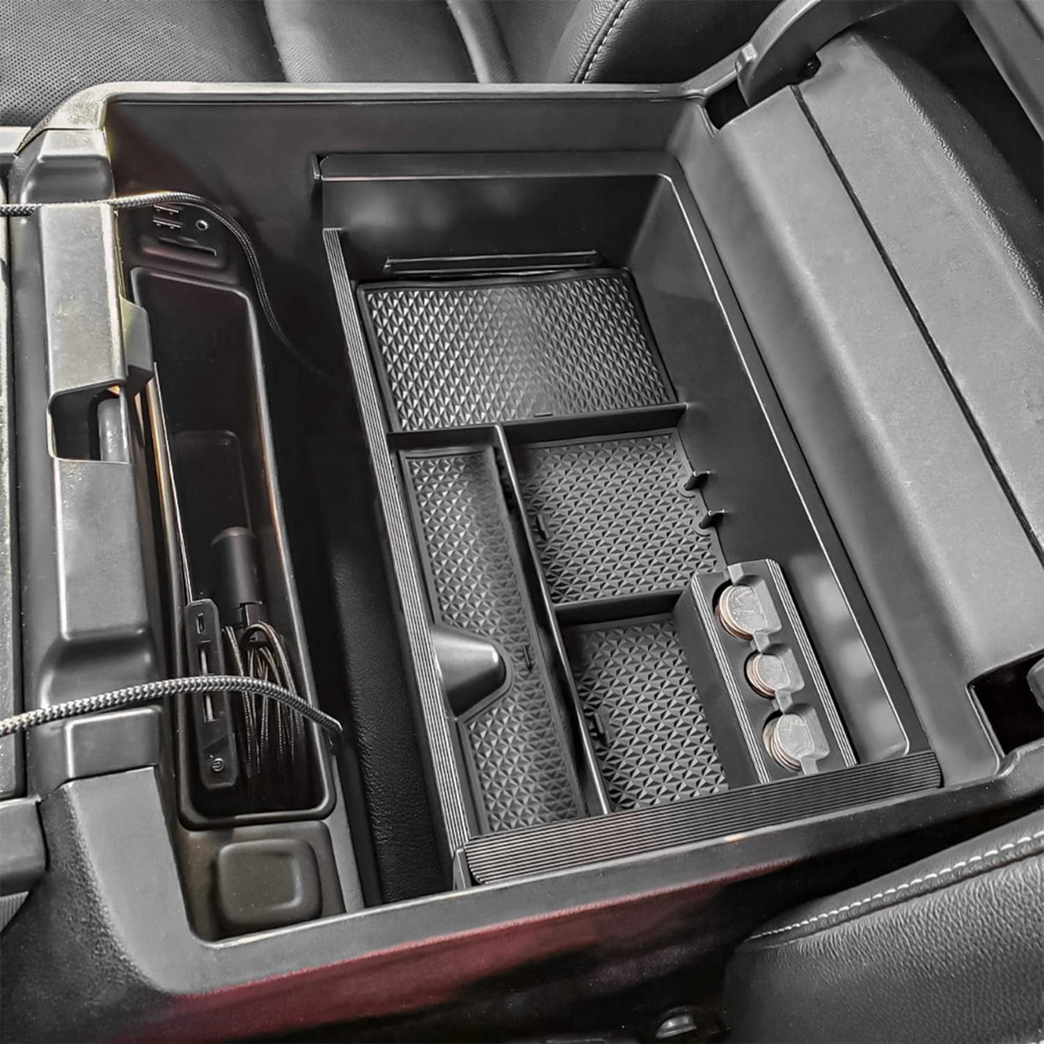Center Console Organizer for 20142018 Chevy Silverado 1500 / GMC