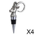 thumbnail image 1 of Tapón para botella de vino,Tapón para botella de vino tinto animal Barra de bodas,Tapón giratorio para almacenamiento de vino Hermético a prueba de fugas,Tapón para botella de vino, 1 of 7