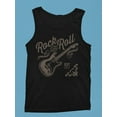 thumbnail image 3 of Rock And Roll Guitar Graphic Tee Tank Top Men's, 3 of 3