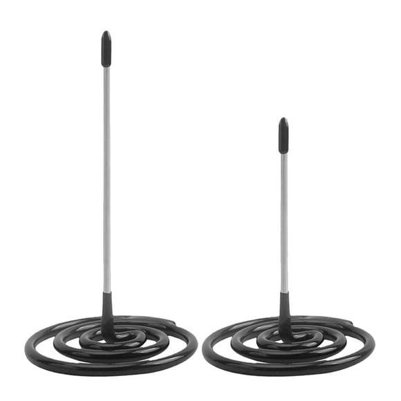 WORGEOUS 2 piezas de recibo de acero inoxidable Spike para el organizador de boletos de restaurante Bill Poldador de pedido Soporte para compras de bares de cafés Uso en el hogar