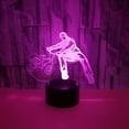 thumbnail image 4 of YSITIAN 3D creative night light USB powered 7-color LED light, suitable for children's gift bedroom decoration YT-14118, 4 of 5