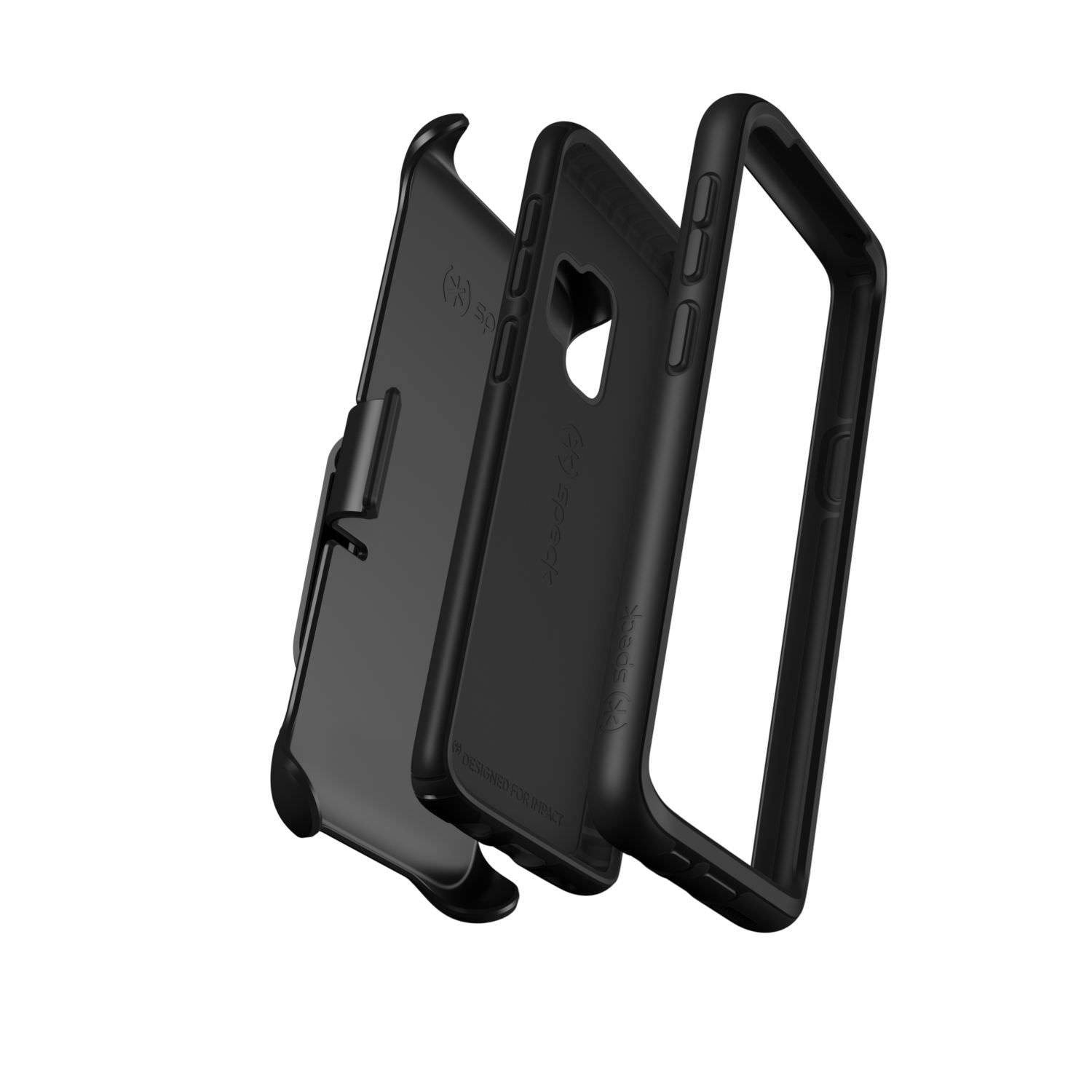 Speck Presidio Ultra Series Case and Holster for Samsung Galaxy S9 - Black