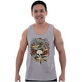 thumbnail image 5 of Love Kills Trust No One Skull Tattoo Tank Top T Shirts Men Women Brisco Brands X, 5 of 6
