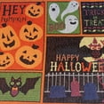 thumbnail image 4 of Camino de mesa de otoño de temporada de 71 pulgadas de largo, 13 x 71 pulgadas, caminos de mesa de feliz Halloween, decoración rústica de Halloween, cubierta de mesa, 4 of 5