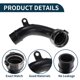 thumbnail image 4 of Manguera del radiador Unique Bargains para Nissan Navara NP300 Pickup (D23, D23T) 2.3 dCi 2015- No. 144604JA0C Manguera de aire de goma negra 1 pieza, 4 of 6