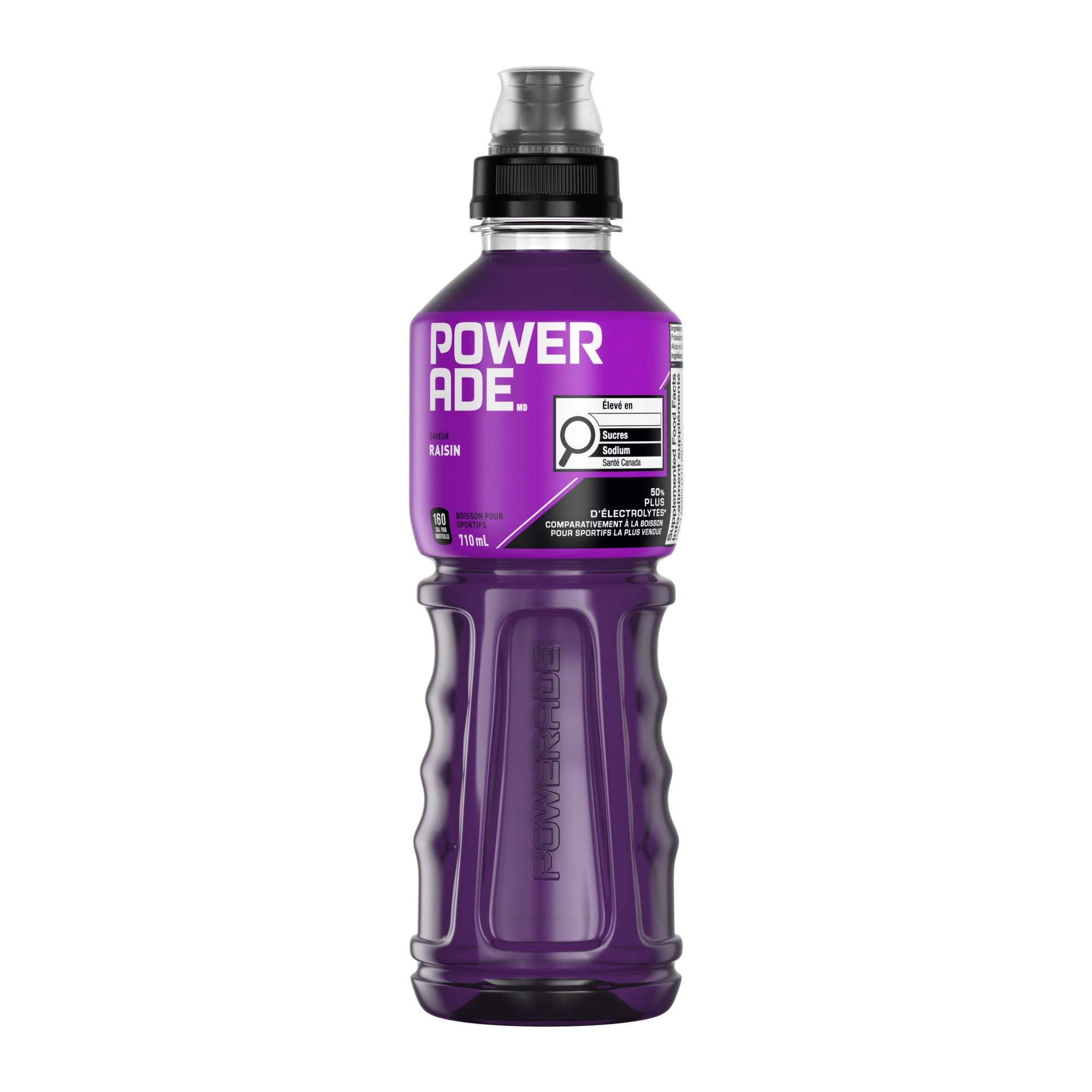 Powerade Raisin Bouteille, 710 mL 710 ml