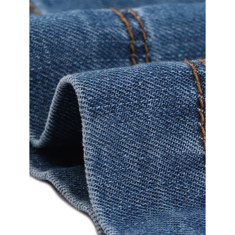 デニム・ジーパン Luxury Street Wear INF Wide Crush Denim pants unisexual Medium Wash Super Wide Leg Lightweight Denim Pants | Lime