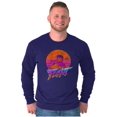 thumbnail image 5 of Street Fighter Vintage Ryu Sunset Long Sleeve TShirt Men Women Brisco Brands S, 5 of 6