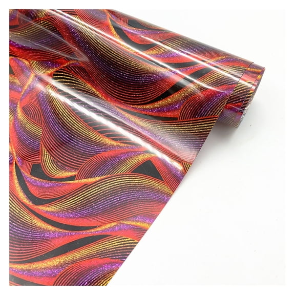 19"x39" HTV Iron on Pattern Vinyl Heat Transfer Vinyl for T-Shirt Fabric Craft 6 Assorted Colors Vinyl for Bag Hat Pillow ,Safe to Wear