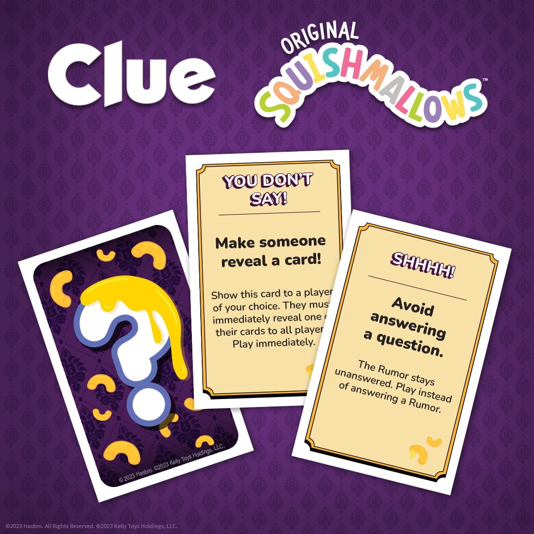 CLUE®: Original Squishmallows™ Board Game, by USAopoly